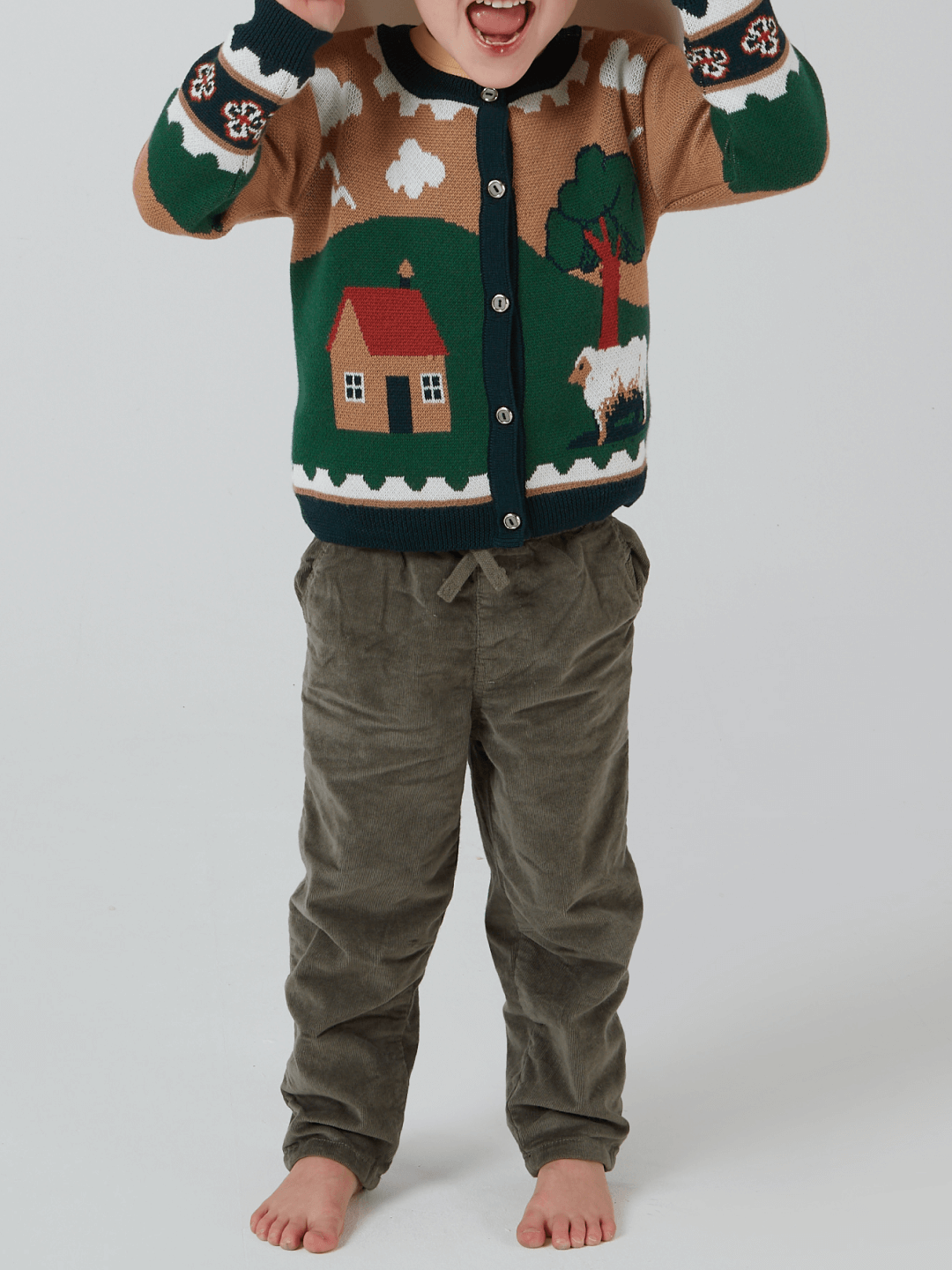 Kids British Countryside Cardigan